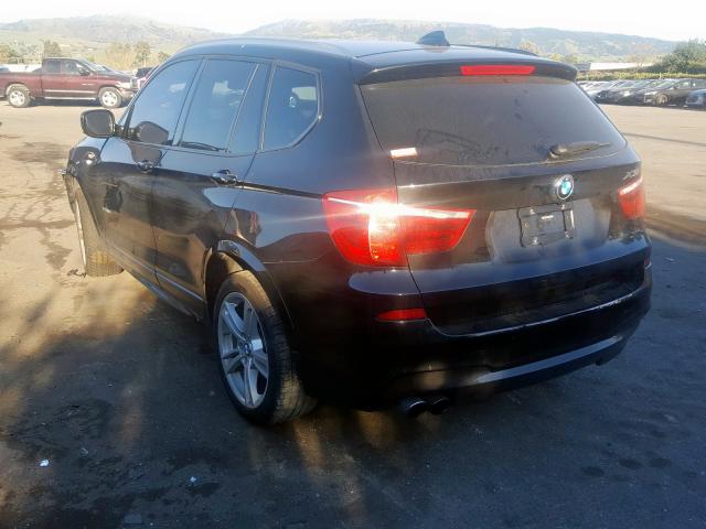 5UXWX7C53E0E80663 - 2014 BMW X3 XDRIVE35I  photo 3