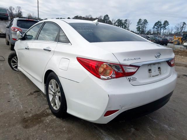 5NPEB4AC1EH846311 - 2014 HYUNDAI SONATA GLS  photo 3