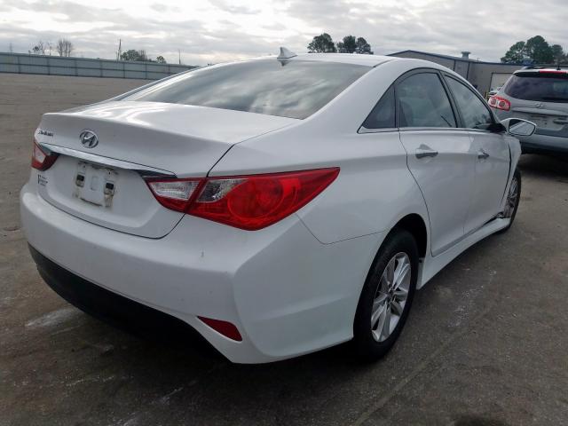 5NPEB4AC1EH846311 - 2014 HYUNDAI SONATA GLS  photo 4