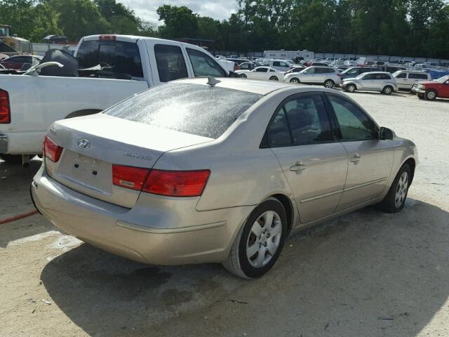 5NPET46C59H506882 - 2009 HYUNDAI SONATA GLS  photo 4