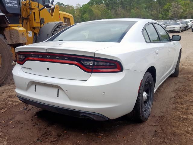 2C3CDXAGXKH599059 - 2019 DODGE CHARGER POLICE  photo 4