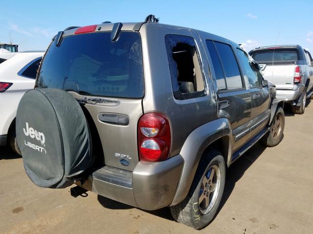 1J8GL38K15W641524 - 2005 JEEP LIBERTY RENEGADE  photo 4