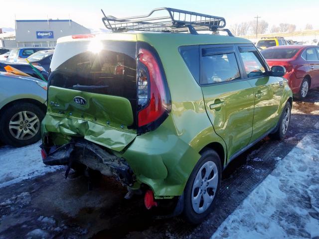 KNDJN2A24E7727240 - 2014 KIA SOUL  photo 4