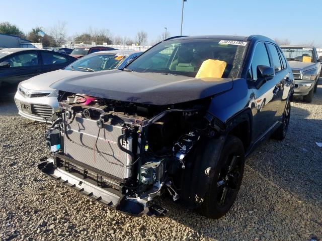 JTMEWRFV3KJ015231 - 2019 TOYOTA RAV4 XSE  photo 2