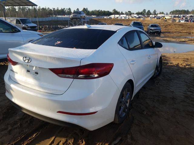 5NPD84LFXHH187683 - 2017 HYUNDAI ELANTRA SE WHITE photo 4