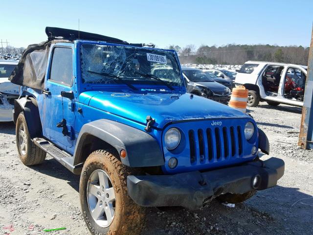 1C4AJWAG0FL525213 - 2015 JEEP WRANGLER SPORT  photo 1