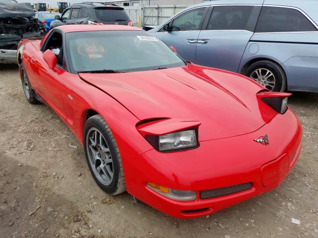 1G1YY12SX25109371 - 2002 CHEVROLET CORVETTE Z06  photo 1