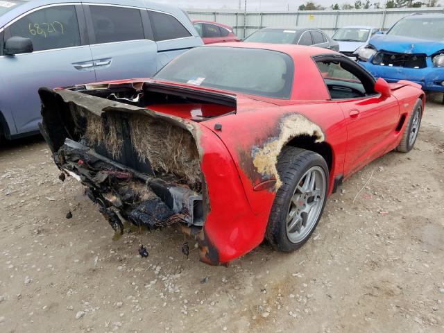 1G1YY12SX25109371 - 2002 CHEVROLET CORVETTE Z06  photo 4