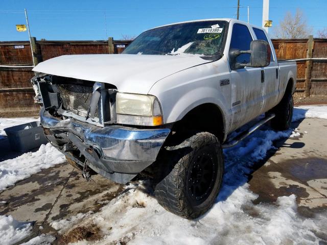 1FTSW31P04EA43573 - 2004 FORD F350 SRW SUPER DUTY  photo 2