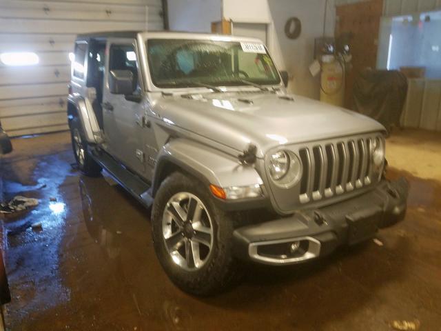 1C4HJXEN3KW687505 - 2019 JEEP WRANGLER UNLIMITED SAHARA  ფოტო 1