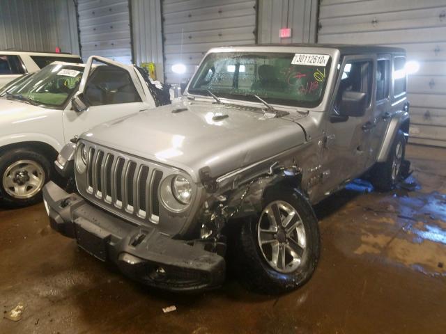 1C4HJXEN3KW687505 - 2019 JEEP WRANGLER UNLIMITED SAHARA  ფოტო 2
