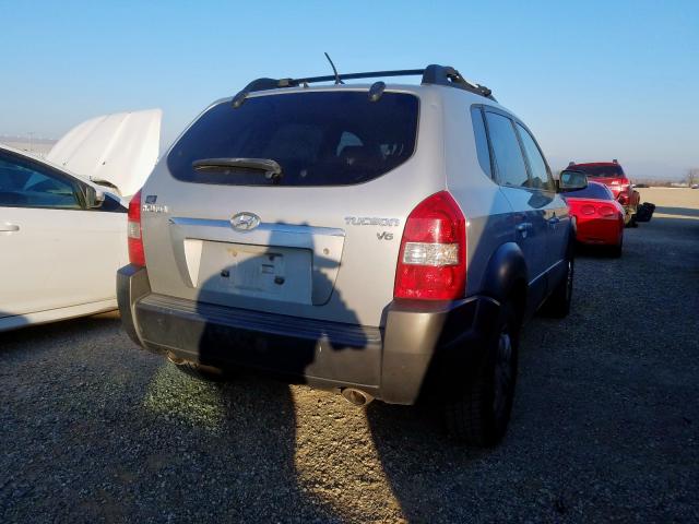 KM8JN12D77U618877 - 2007 HYUNDAI TUCSON SE  photo 4