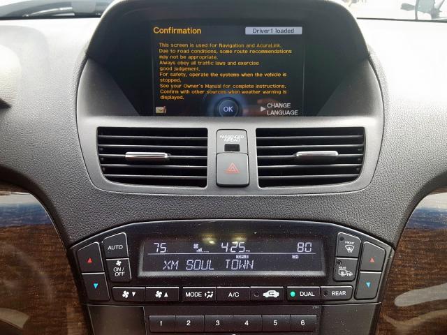 2HNYD2H49DH512197 - 2013 ACURA MDX TECHNOLOGY  照片 9