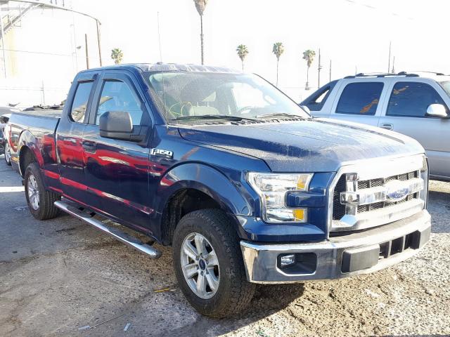 1FTEX1EP5FKE30942 - 2015 FORD F150 SUPER CAB  photo 1