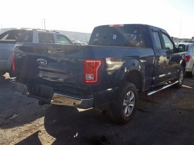 1FTEX1EP5FKE30942 - 2015 FORD F150 SUPER CAB  photo 4