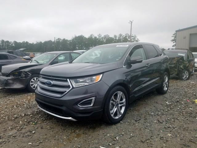 2FMPK3K95JBB08017 - 2018 FORD EDGE TITANIUM  photo 2