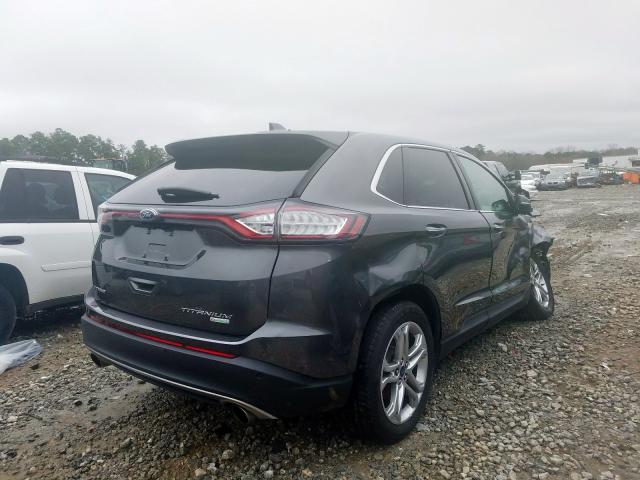 2FMPK3K95JBB08017 - 2018 FORD EDGE TITANIUM  photo 4