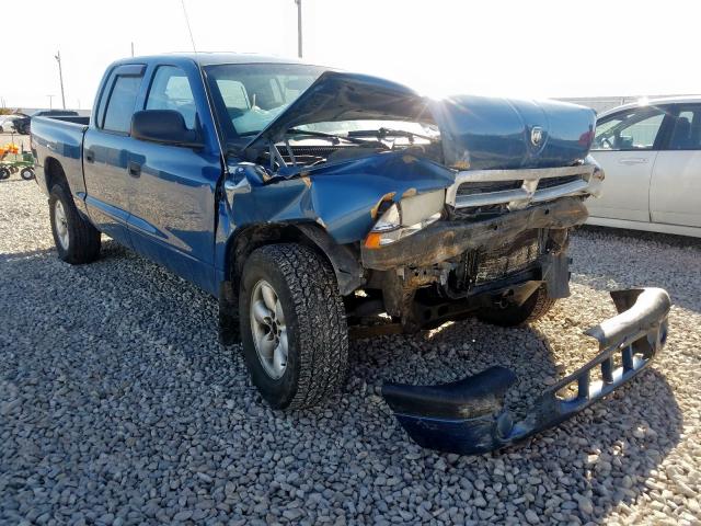 1D7HG38N64S611361 - 2004 DODGE DAKOTA QUAD SPORT  photo 1