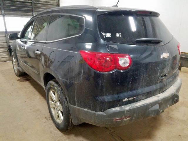 1GNKRGED6CJ241361 - 2012 CHEVROLET TRAVERSE LT  photo 3