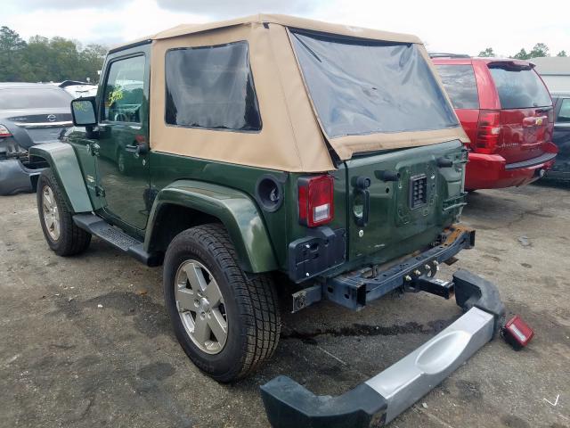 1J4FA54108L542209 - 2008 JEEP WRANGLER SAHARA  photo 3