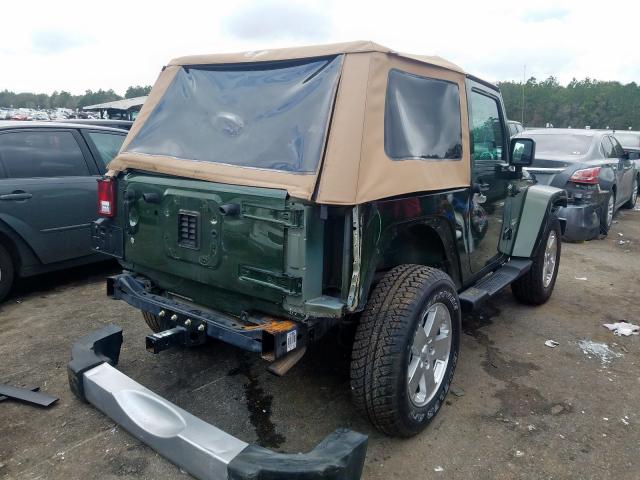 1J4FA54108L542209 - 2008 JEEP WRANGLER SAHARA  photo 4