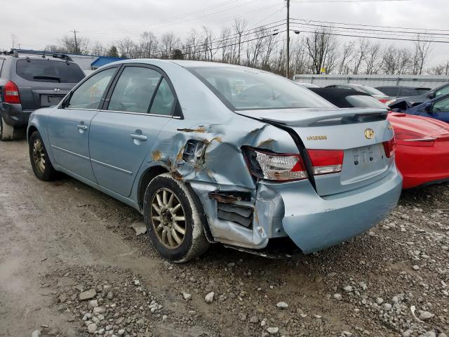 5NPEU46C56H151074 - 2006 HYUNDAI SONATA GLS  photo 3