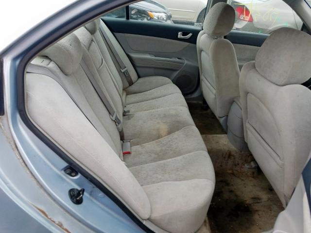 5NPEU46C56H151074 - 2006 HYUNDAI SONATA GLS  photo 6