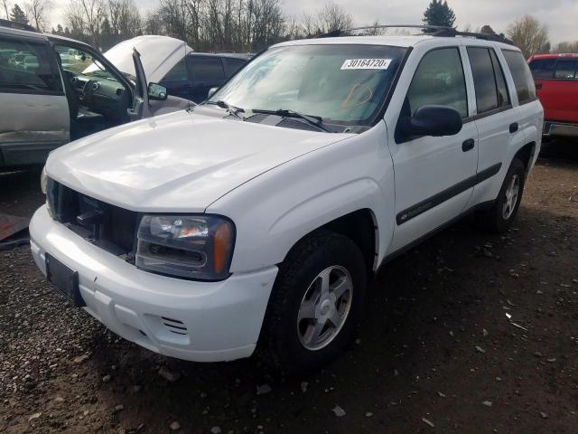 1GNDT13S542396813 - 2004 CHEVROLET TRAILBLAZER LS  photo 2