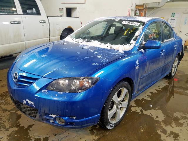 JM1BK123161466555 - 2006 MAZDA 3 S  photo 2