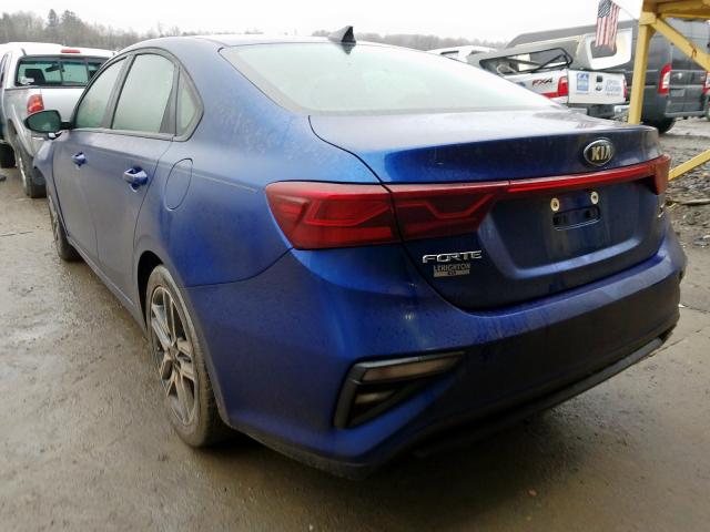 3KPF34AD1KE079036 - 2019 KIA FORTE GT LINE  photo 3