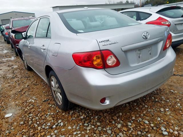 2T1BU4EE6AC400144 - 2010 TOYOTA COROLLA BASE  photo 3