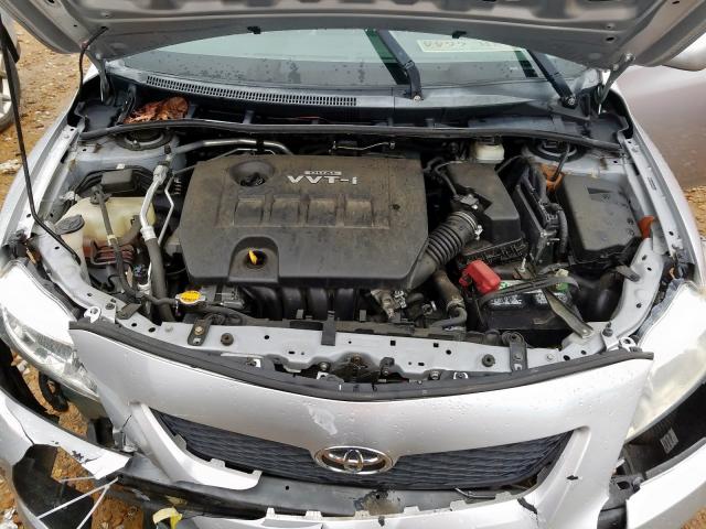 2T1BU4EE6AC400144 - 2010 TOYOTA COROLLA BASE  photo 7