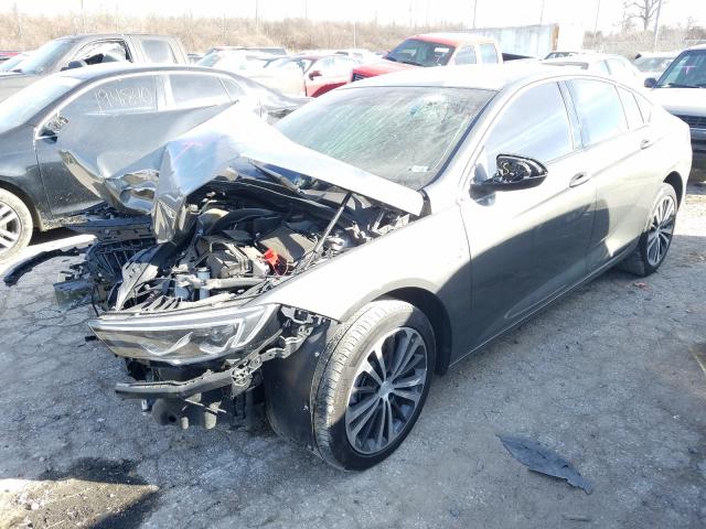 W04GP6SX7J1163709 - 2018 BUICK REGAL ESSENCE GRAY photo 2