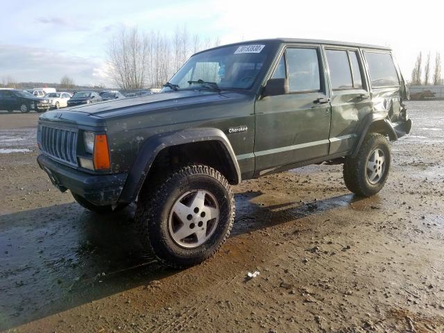 1J4FJ28S3TL185635 - 1996 JEEP CHEROKEE SE  photo 2