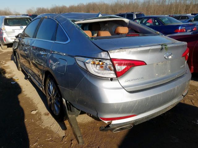 5NPE34AF0FH200668 - 2015 HYUNDAI SONATA SPORT  photo 3