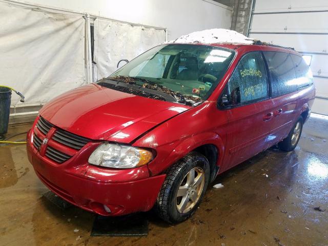 2D4GP44L17R250839 - 2007 DODGE GRAND CARAVAN SXT  photo 2