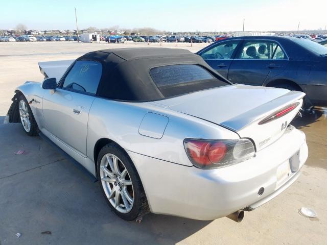 JHMAP11482T003641 - 2002 HONDA S2000  photo 3