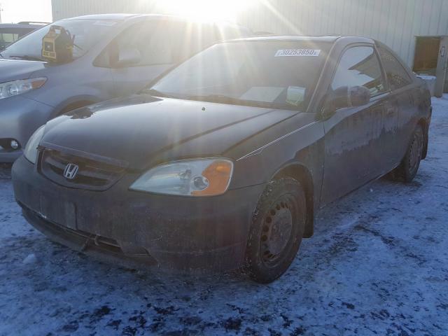 1HGEM22913L801834 - 2003 HONDA CIVIC EX  photo 2