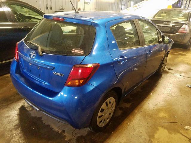 VNKKTUD39FA015814 - 2015 TOYOTA YARIS  photo 4