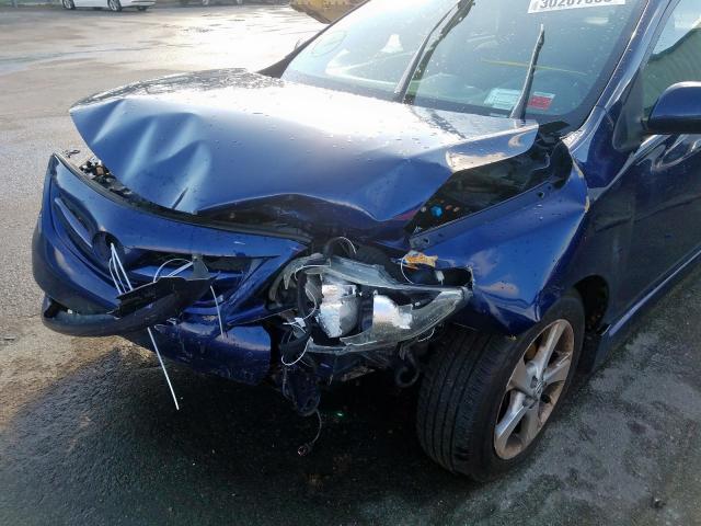 2T1BU4EE3CC846528 - 2012 TOYOTA COROLLA BASE  photo 9