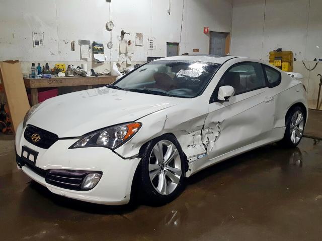 KMHHU6KHXAU007878 - 2010 HYUNDAI GENESIS COUPE 3.8L  photo 2