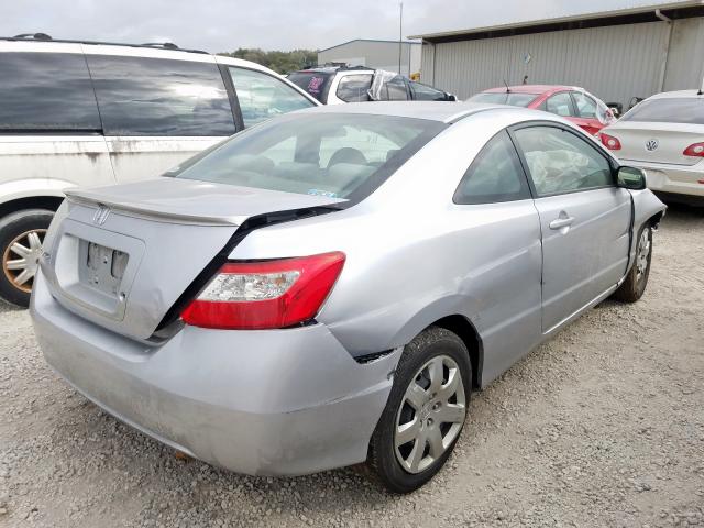 2HGFG12639H508907 - 2009 HONDA CIVIC LX  photo 4