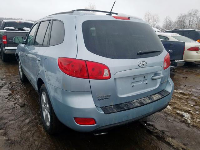 5NMSH13E08H211872 - 2008 HYUNDAI SANTA FE SE  photo 3