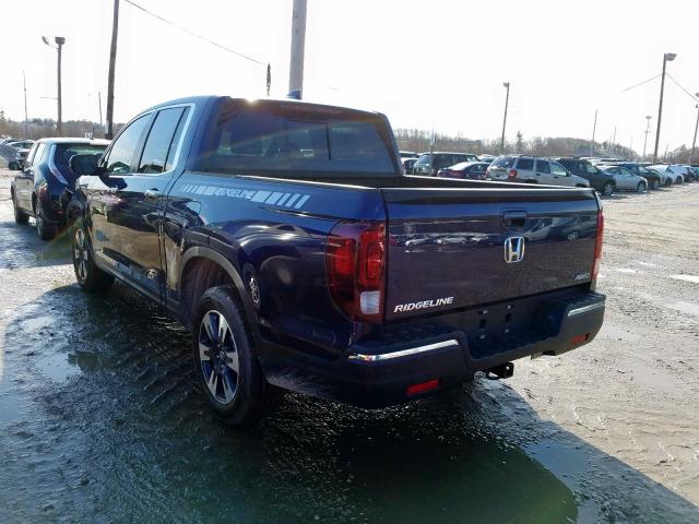 5FPYK3F56KB048714 - 2019 HONDA RIDGELINE RTL  photo 3