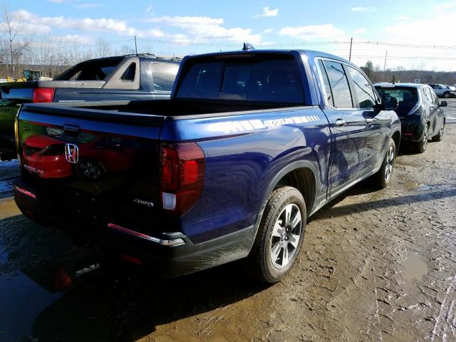 5FPYK3F56KB048714 - 2019 HONDA RIDGELINE RTL  photo 4