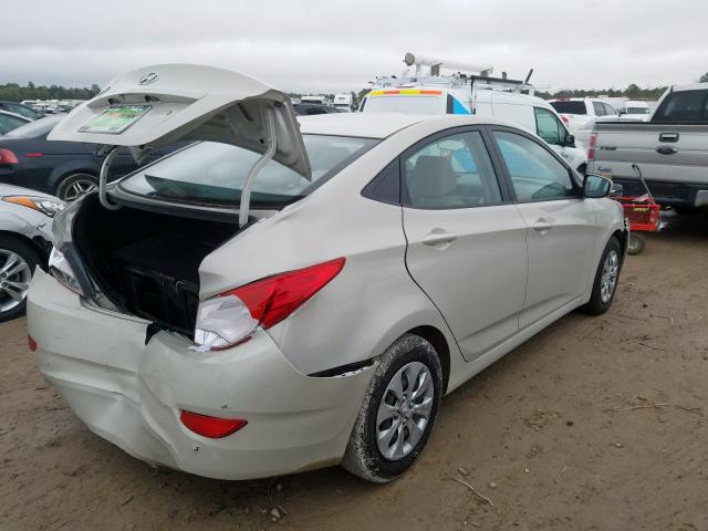 KMHCT4AE9GU073811 - 2016 HYUNDAI ACCENT SE  photo 4