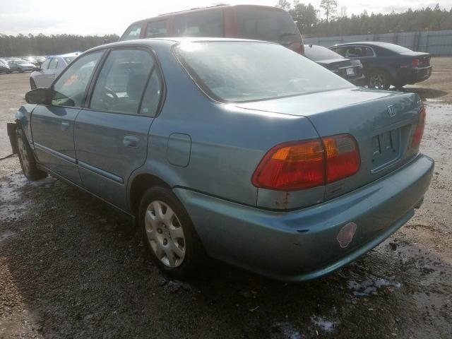 2HGEJ6616YH605493 - 2000 HONDA CIVIC BASE  foto 3