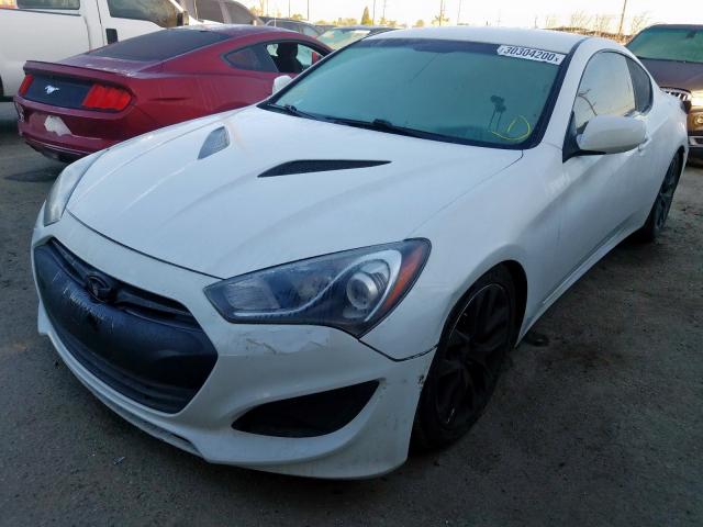 KMHHT6KD7DU108123 - 2013 HYUNDAI GENESIS COUPE 2.0T  photo 2