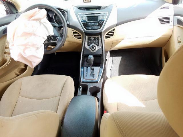 KMHDH4AE2DU735147 - 2013 HYUNDAI ELANTRA GLS  photo 9