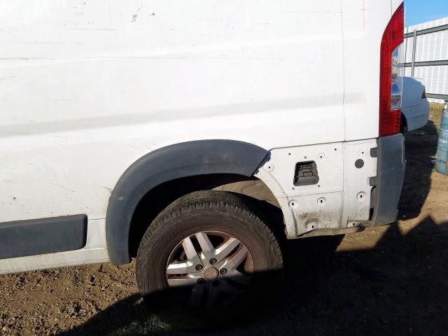 3C6TRVDG8EE122036 - 2014 RAM PROMASTER 2500 2500 HIGH  photo 9